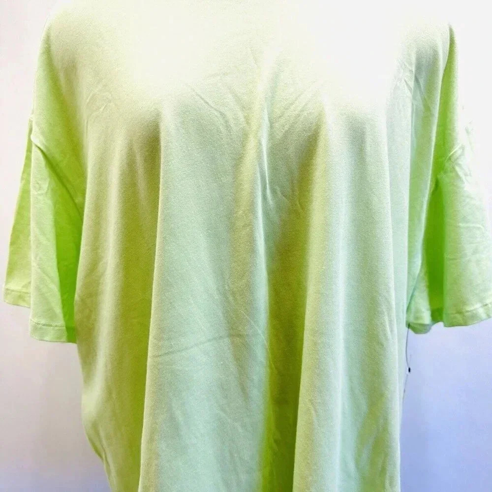 NWT TEK GEAR Women Short Sleeve Crew Neck On the Go Gear Green Shirt Plus Sz 2X - Picture 4 of 11